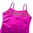 thumbnail image 5 of LiiYii Kids Girls One Piece Spaghetti Shoulder Straps Tank Top Gymnastic Sports Camisole Ballet Hot Pink 10, 5 of 7