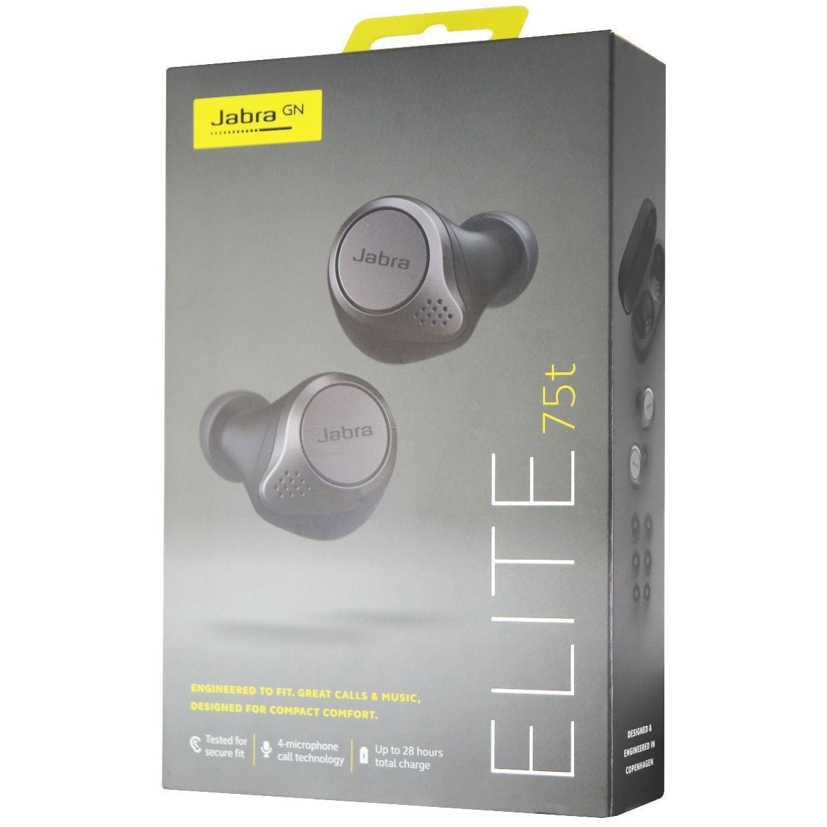 Jabra Elite 75t Earbuds True Wireless 