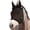 Black, variant on ZenCart Horse Fly Face Guard Half Face UV Protection Cover from Summer Insect Pest Adjustable Breathable Mesh Coverage for Horse