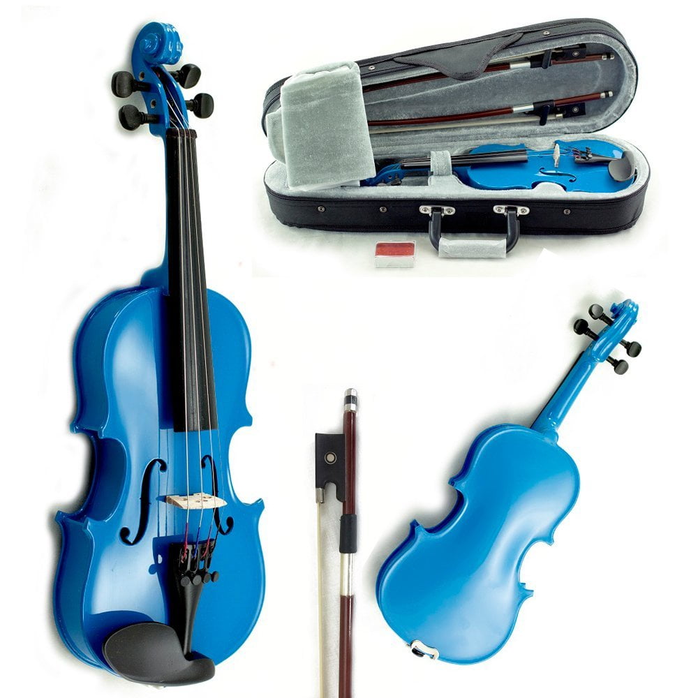 ハロルド・ロレンツ バイオリン 本体 ブラウン色 フルサイズ SKY Full Size VN202 Solidwood Red Violin with Brazilwood Bow