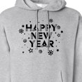 thumbnail image 3 of Inktastic Happy New Year Adult Hoodie Sweatshirt, 3 of 4