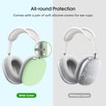 thumbnail image 2 of Funda rígida para AirPods Max ProCase con funda de silicona para auriculares, color verde, 2 of 7