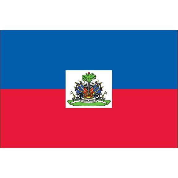 Haiti 3' x 5' Indoor Polyester Flag