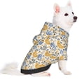 thumbnail image 2 of Fotbe Funny Chicken Sudadera con Estampado para Perros Pequeños – Suéter con Capucha para Mascotas, Tela Suave de Forro Polar con Bolsillo-Small, 2 of 7