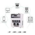 thumbnail image 3 of MF-8 Mini Mixer Outdoor Mixer Stereo Echo Dual Microphone Input Amplifier With BT Recording Effect Mp3 ,Easy to Operate, 3 of 7