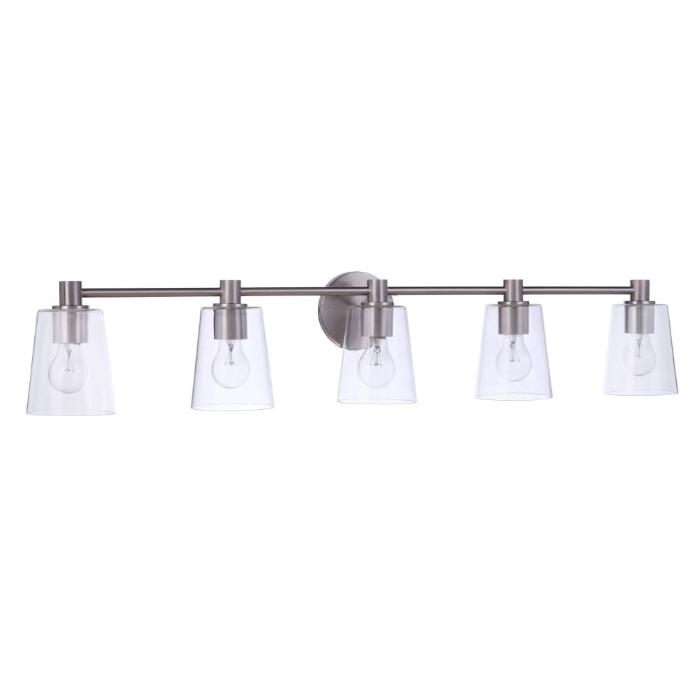 Craftmade Lighting - Emilio - 5 Light Bath Vanity In Transitional Style-8 Inches