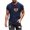 #01 Navy, variant on Pride Shirt Men LGBTQ Proud Rainbow Heart Graphic Tees Casual Comfy Short Sleeve Cotton T Shirts for Man Versatile Round Neck Summer Tops S