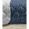 thumbnail image 3 of Navy Blue Down Alternative Comforter, Continuous Demonstration of Nautical Maritime Styled Circular Overlapping Shape, Microfiber Quilt for All Season, 5 Sizes, White Indigo, by Ambesonne, 3 of 3