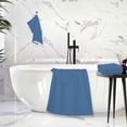 thumbnail image 6 of GZHJMY Blue Solid Soft Cotton Towel Sets 2 Piece,1 Bath Towel 1 Hand Towel Quick Dry Highly Absorbent Bath Towels Washcloths for Bathroom, Gym, Hotel, and Spa Bathroom Towels, 6 of 7