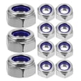 thumbnail image 1 of LOLIPPYY 15pcs Locking Nuts Stainless Steel Hardware Compatibility For Machinery Furniture Use Easy Installation, 1 of 5