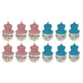 thumbnail image 3 of Glass Snowman With Top Hat Ornament (Asstd) - Set of 12, 3 of 4