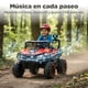 thumbnail image 5 of Buggy Eléctrico Infantil YEI Blaze rojo con 2 Motores, Control Parental, Luces LED, Música Bluetooth, Velocidad 5 km/h, Soporta 30 kg, Ideal para Exterior, 5 of 7