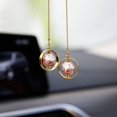 thumbnail image 2 of Ubiuolucky Cat Car Charm Porcelain Figurine Hanging Pendant, 2 of 4