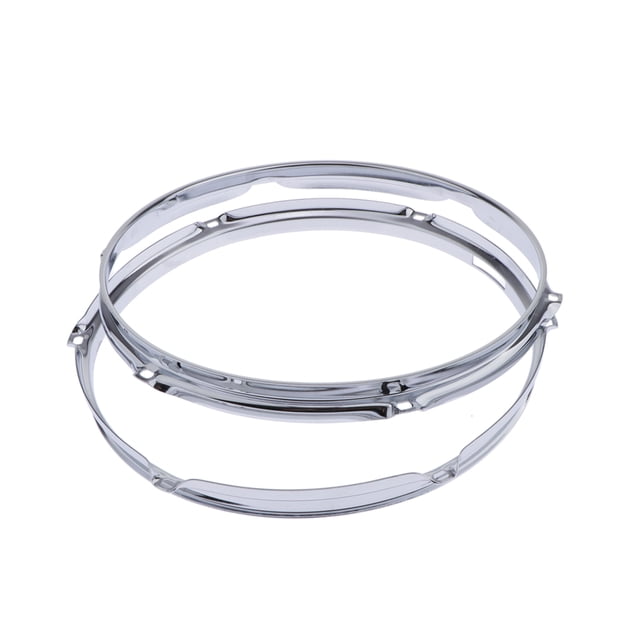 Accesorios de Piezas de Aros de Tambor a Presión Sunnimix Aleación de Zinc 1,2 Mm 12 Pulgadas 6 Agujeros