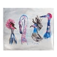 thumbnail image 1 of Betsy Drake BK829 Loony Birds Fleece Throw, 1 of 1