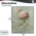 thumbnail image 4 of Stupell Industries Shabby Chic Single Hydrangea Bushel Gray Framed Giclee Art, 24 x 30, by Nan, 4 of 8