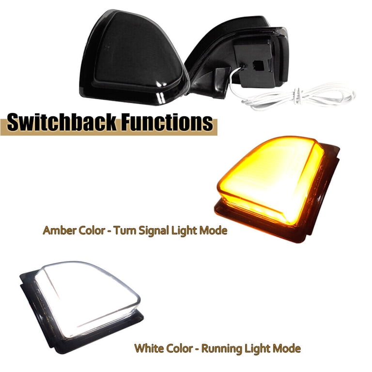 Dodge Ram LED Side Mirror Lights Turn Signal Lamp Set Kit Pair Dodge Ram LED Side Mirror Lights Turn Signal Lamp Set Kit Pair