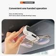 thumbnail image 3 of For Mercedes Benz GLE63 Car Sunshades ABS Resin sunglasses clip and ticket clip Press type Car Sun Visor Glasses Clip, 3 of 8