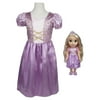 Disney Princess My Friend Rapunzel Doll with Child Size Dress Gift Set