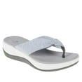 thumbnail image 4 of Clarks Womens Arla Glison Flip Flop Sandals - BLUE W CHERRIES 10 MEDIUM, 4 of 10