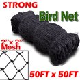 thumbnail image 3 of Strong 100ft x 100ft Nylon 2-Inch Mesh Anti Bird Poultry Netting for Fruit Trees Used As Bird Netting for Chicken Coop, Garden Netting, Plant Netting, Tree Protectors, Aviary Netting, 3 of 7