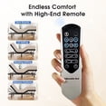 thumbnail image 2 of Queen Adjustable Bed Frame Base with Massage, Zero Gravity Ergonomic Electric Bed with Ultra-Quiet Motors, 4 USB Ports, Under-Bed Light, Wireless Remote, Fast Assembly, 3 Height Options, 2 of 8