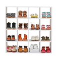 thumbnail image 3 of Miniature Storage Rack Wooden 16 Grid Dollhouse Furniture Doll Display Shelf, 3 of 9