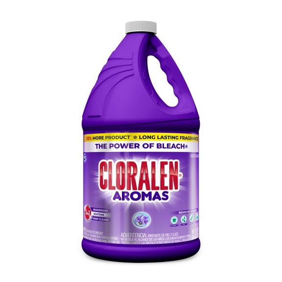CLORALEN® Household Cleaning Liquid Scented Bleach - Lavender Scent, 121 fl oz