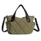 thumbnail image 1 of Bolso Mano Nailon para Mujer Acolchado Gran Capacidad Con Bolsillos Laterales Hobo Elegante, 1 of 9