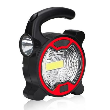 

Kotyreds 4pcs COB LED High Power Work Light Portable Waterproof Garden Camping Lamp (Red)