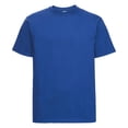 thumbnail image 1 of Russell Europe - Camiseta básica/clásica de manga corta para hombre - 100% algodón de primera  (Azul eléctrico), 1 of 2