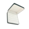 thumbnail image 4 of Caja de almacenamiento de joyas, organizador de anillos, caja de recuerdos, pequeña, decorativa, portátil, para viajes, estuche de almacenamiento de Verde, 4 of 8