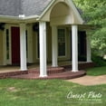 thumbnail image 2 of 10" x 8' Endura-Aluminum Column, Square Shaft (For Post Wrap Installation), Non-Tapered, Fluted, Clay Finish w/ Capital & Base, 2 of 19