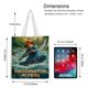 thumbnail image 5 of Paddington in Peru Bolso de tela con estampado de lienzo para mujer, bolsa de compras reutilizable y estética, con cremallera interior, regalo para mujer,40*40cm., 5 of 6