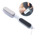 thumbnail image 3 of EeaseCA 3pcs 4 in 1 Pedicure File Rasp Double Sided Callus Remover with Pumice Stone Nail Brush Foot File, 3 of 7