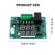 thumbnail image 5 of Módulo de termostato digital DC 12V Placa de controlador de temperatura de doble pantalla con sensor, 5 of 5