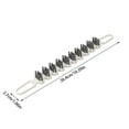 thumbnail image 3 of Bendable Multifunctional Crevice Cleaning Brush, Flexible Hard Bristle Brush With 10 Bending Joints For Tight Corners, Suitable For Kitchen Bathroom Car Keyboard Cleaning, 3 of 7