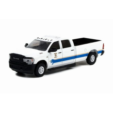2020 Dodge Ram 2500 Tradesman Pickup, White - Greenlight 67030F/48 - 1/64 scale Diecast Car