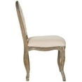 thumbnail image 5 of SAFAVIEH Eloise French Leg Dining Chair - Set of 2, Beige/Rustic Oak, 5 of 5