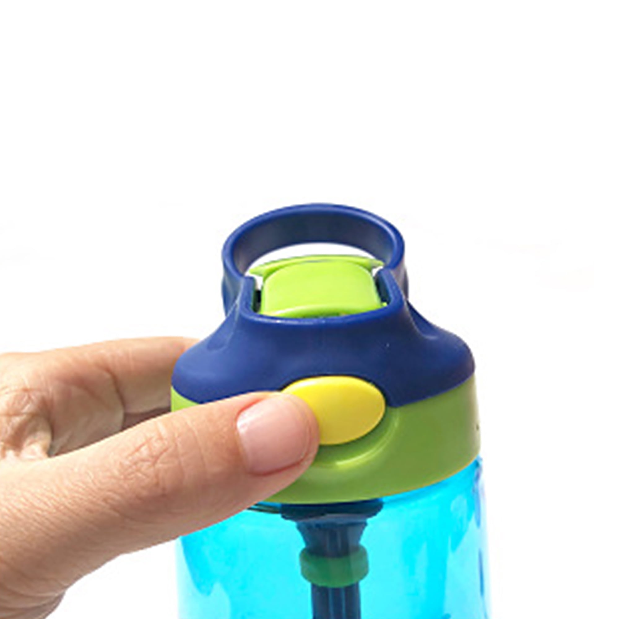480ml Children Kids BPA Free Drinking Cup Water Bottle with Straws Leak  Proof