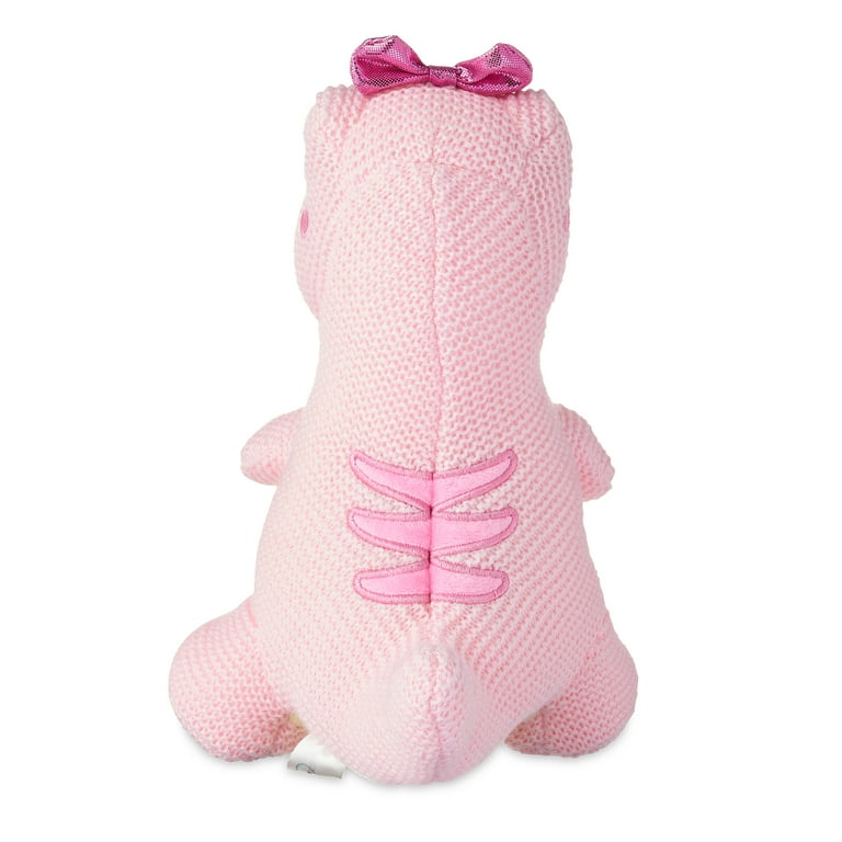 Pink dinosaur soft toy sale