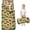 Tractor and Barrels Cream Pattern, variant on Tractor and Pumpkins Red Pattern Teens Toddler Nap Mat with Pillow, Sleeping Mat Bag for Preschool Daycare 59"x22"