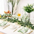 thumbnail image 5 of 100PCS Eucalyptus Leaves Napkins, 3 Ply Disposable Hand Towels for Bathroom, Eucalyptus Leaf Guest Paper Napkins Dinner Napkins for Spring Wedding Baby Shower Bridal Shower Birthday Tea Party, 5 of 9
