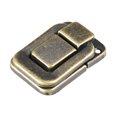 thumbnail image 5 of Uxcell Toggle Latch, 48mm Bronze Decorative Hasp Wooden Box Catch w Screws, 5 of 6