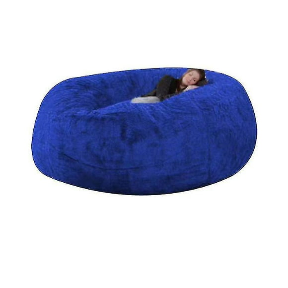 Lazy Sofa Bean Bag Artificial Fur Bean Bag Bean Sofa (without Filler)