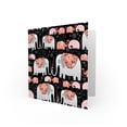 thumbnail image 2 of Love Elephant Stylized Romance Valentines Day Greetings Card Plus Envelope Blank inside, 2 of 3