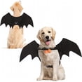 thumbnail image 1 of Disfraz de mascota Bowtus para Halloween con alas de murciélago y campanillas de calabaza, 1 of 6