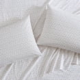 thumbnail image 3 of Laura Ashley - Full Sheets, Cotton Percale Bedding Set, Lightweight & Breathable Home Decor (Evie Pink, Full), 3 of 5