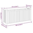 thumbnail image 4 of vidaXL Planter 100x30x50 cm Bamboo, 4 of 5