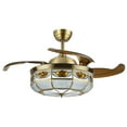 thumbnail image 3 of 36" LED Chandelier Tiffany Ceiling Light FanCeiling Lamp W/Remote Control, 3 of 14